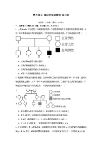 单元检测卷05 基因的传递规律