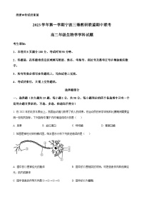 2023-2024学年浙江省宁波市三锋教研联盟高二上学期期中联考生物试题含答案