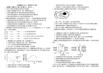 黑龙江省双鸭山市第一中学2023-2024学年高一上学期12月月考生物试题（Word版附答案）