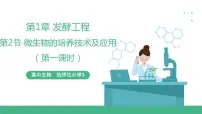 生物一 微生物的基本培养技术优质ppt课件