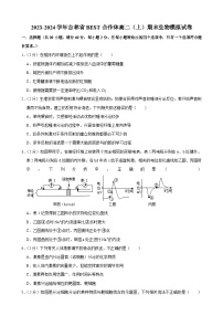 吉林省BEST合作体2023-2024学年高二上学期期末生物模拟试卷