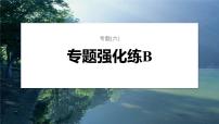 第一篇　主题二　专题(六)　专题强化练B 遗传的基本规律和人类遗传病B 2024年高考生物二轮复习课件+讲义