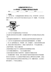 山西省吕梁市孝义市2023-2024学年高二上学期期末调研测试生物试卷(含答案)