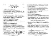 2024山东名校联考(高三下学期开学)生物试题及答案