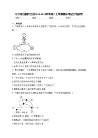 辽宁省沈阳市五校2023-2024学年高二上学期期末考试生物试卷(含答案)