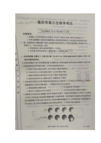 重庆好教育联盟金太阳联考2024届高三下学期3月联考（24-340C）生物试题及答案