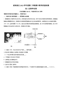 2024年上海市浦东新区高三下学期高考二模生物试卷含详解