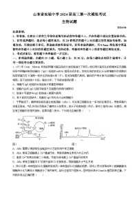 山东省实验中学2024届高三下学期第一次模拟考试生物试题