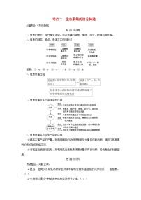 2025版高考生物一轮总复习教案选择性必修2第九单元生物与环境第四讲生态系统的物质循环信息传递及其稳定性考点二生态系统的信息传递