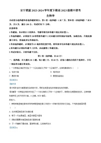 四川省凉山州安宁河联盟2023-2024学年高一下学期期中联考生物试题（Word版附解析）