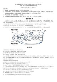 浙江省强基联盟2023-2024学年高三下学期5月联考生物试卷