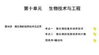 2025届高考 一轮复习 人教版 微生物的培养技术及应用 课件(多选版)