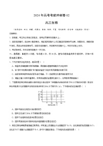 2024年高考生物考前冲刺卷02——全国卷老教材适用（原卷版）