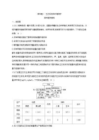 2024届高考生物考前冲刺素能提升突破练5生态微专题2生态系统和环境保护含答案