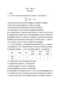 2024届高考生物考前冲刺素能提升突破练6生物技术与工程微专题2细胞工程含答案