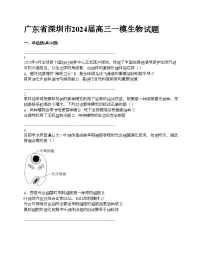 广东省深圳市2024届高三一模生物试题