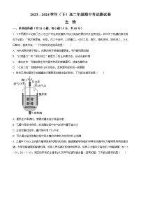 青海省西宁市第十四中学2023-2024学年高二下学期期中考试生物试卷（原卷版+解析版）