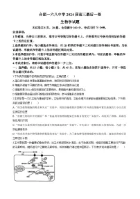 安徽省合肥一六八中学2024届高三下学期最后一卷（三模）生物试卷（Word版附解析）