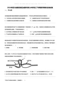 2024年四川成都武侯区成都市第七中学高三下学期高考模拟生物试卷