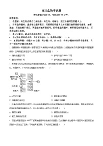 2024届江西省部分学校高三下学期5月第一次适应性考试大联考生物（原卷版+解析版）