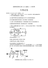 湖北省武汉市新洲区问津联合体2023-2024学年高二下学期5月月考生物试题（Word版附答案）