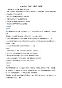 湖南省岳阳市汨罗市第一中学2023-2024学年高三下学期5月月考生物试题（学生版+教师版）