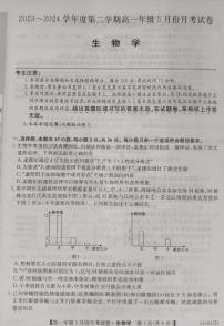 河北省沧州市部分学校2023-2024学年高一下学期5月月考生物试题