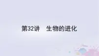2025届高考生物一轮总复习必修2第七单元生物的变异和进化第32讲生物的进化课件