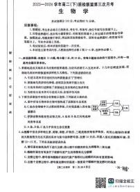 生物丨河北省邢台市2025届新高三6月质检联盟第三次月考生物试卷及答案