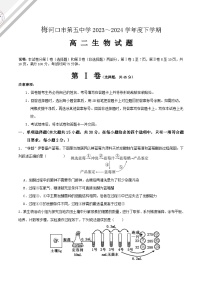 吉林省梅河口市第五中学2023--2024学年度下高二生物下学期6月月考题+答案