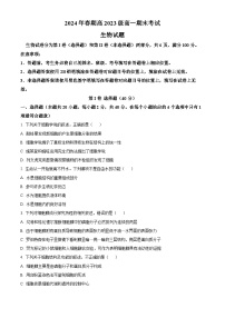 四川省泸州市龙马潭区2023-2024学年高一下学期6月期末考试生物试卷（Word版附解析）