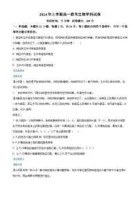 湖南省邵阳市邵东市223-2024学年高一下学期期末考试生物试题（Word版附解析）