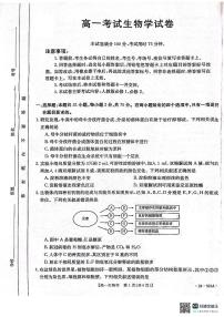 【高一】辽宁省辽阳市2023-2024学年高一下学期期末考试生物