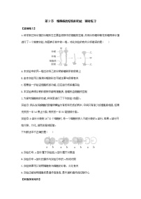 高中生物人教版 (2019)必修1《分子与细胞》第3章 细胞的基本结构第3节 细胞核的结构和功能同步训练题