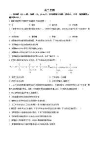 天津市红桥区2023-2024学年高二下学期7月期末考试生物试卷（Word版附解析）