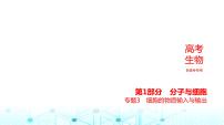 新高考生物总复习专题3细胞的物质输入与输出教学课件