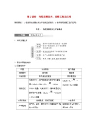 2024届高考生物一轮复习教案第十单元生物技术与工程第2课时传统发酵技术发酵工程及应用（苏教版）