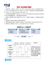 高频考点08 体液调节（4大考向+3大题型）-【考点解密】最新高考生物二轮复习考点解密与预测（浙江专用）