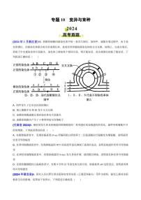 专题10 变异与育种-2024年高考真题和模拟题生物分类汇编(含解析）