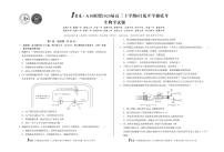 安徽省A10联盟2024-2025学年高三上学期8月底开学考试生物试题（PDF版附解析）