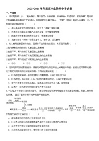 四川省眉山中学2023-2024学年高二下学期期中考试生物试题