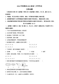 四川省泸州市泸县第五中学2024-2025学年高二上学期开学生物试题（原卷版+解析版）