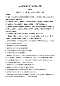 广东省省潮南区2024-2025学年高三上学期摸底考试生物试题（原卷版+解析版）