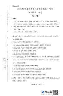 河南省十校2024-2025学年高二上学期10月月考生物试题
