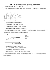 河南省驻马店市新蔡县新蔡县第一高级中学2024-2025学年高二上学期10月月考生物试题