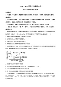 云南省大理白族自治州宾川县高平第一完全中学2024-2025学年高三上学期期中考试生物试题