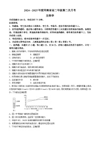 河南省许平汝名校2024-2025学年高二上学期10月期中生物试题