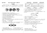 黑龙江省哈尔滨师范大学附属2024-2025学年高三上学期10月月考试卷生物（含答案）