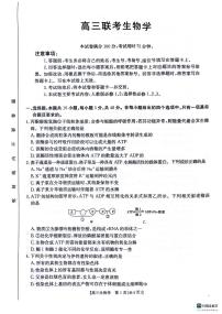 生物-贵州省金太阳2024-2025学年高三上学期10月联考试题