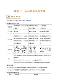 新高考生物二轮复习讲义+分层训练解密13 生物的变异与育种（含解析）